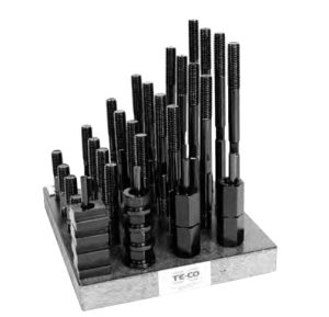 TE-CO T-Nut & Stud Kit, Table T-Slot Size (in): 0.375