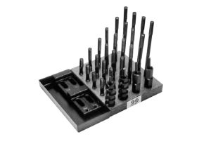 TE-CO Punch Press Kit, Stud Size: 3/8-16, Step Clamps (4 each): 30801