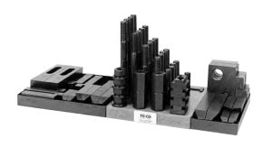TE-CO Expanded Clamp Kit, Table T-Slot Size (in): 0.563