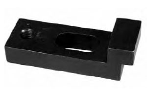 TE-CO Step Clamp, Stud Size: 3/4, Total Length (A) (in): 4.25