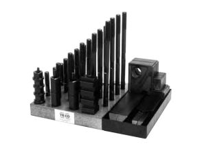 TE-CO Super Clamp Kit, Table T-Slot Size (in): 0.688